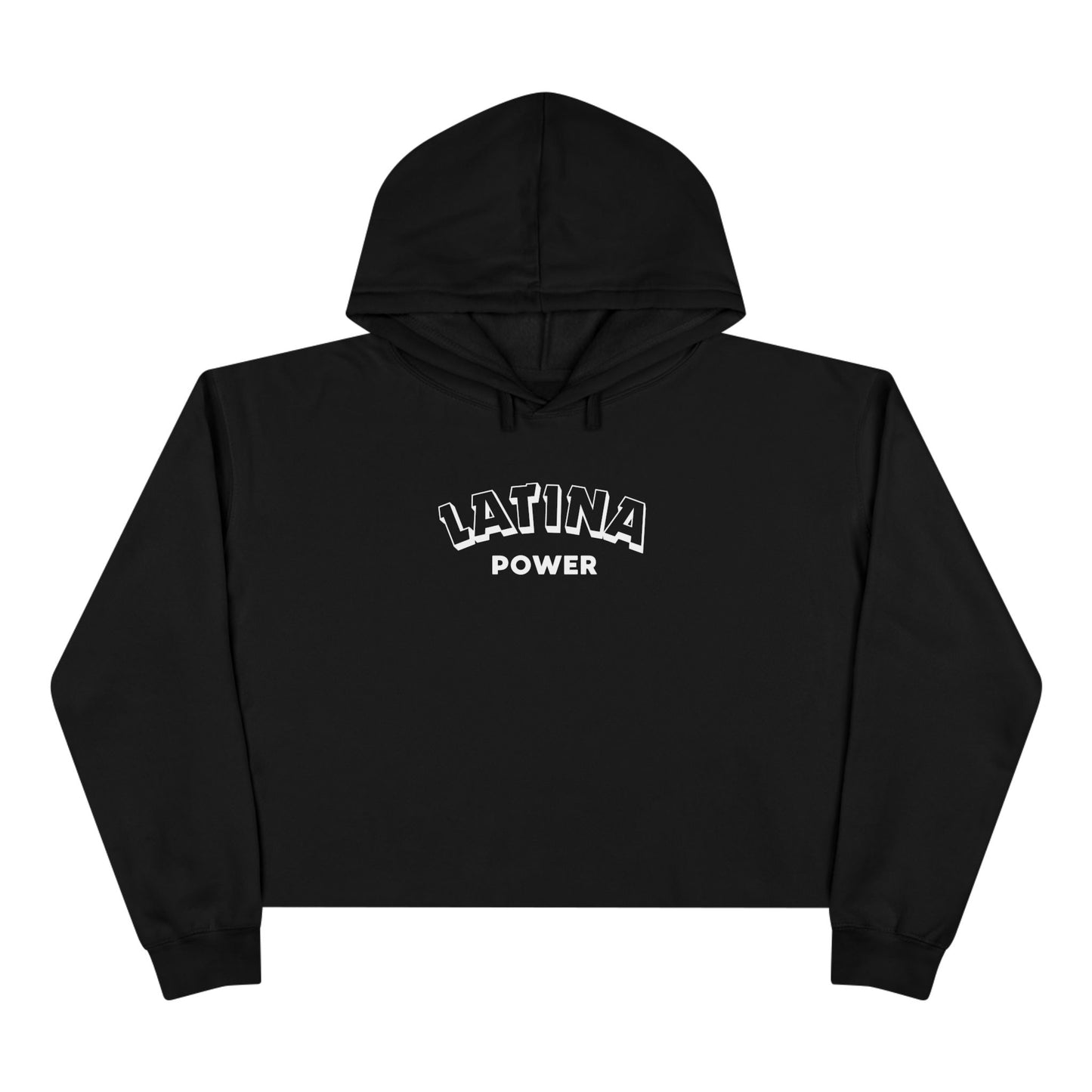 "Latina Power" Crop Hoodie