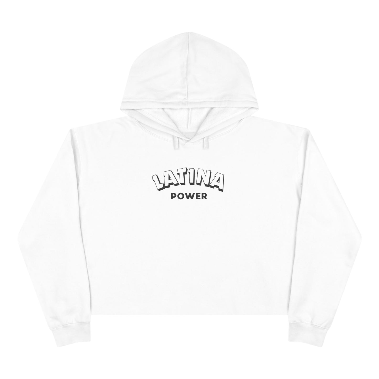 "Latina Power" Crop Hoodie