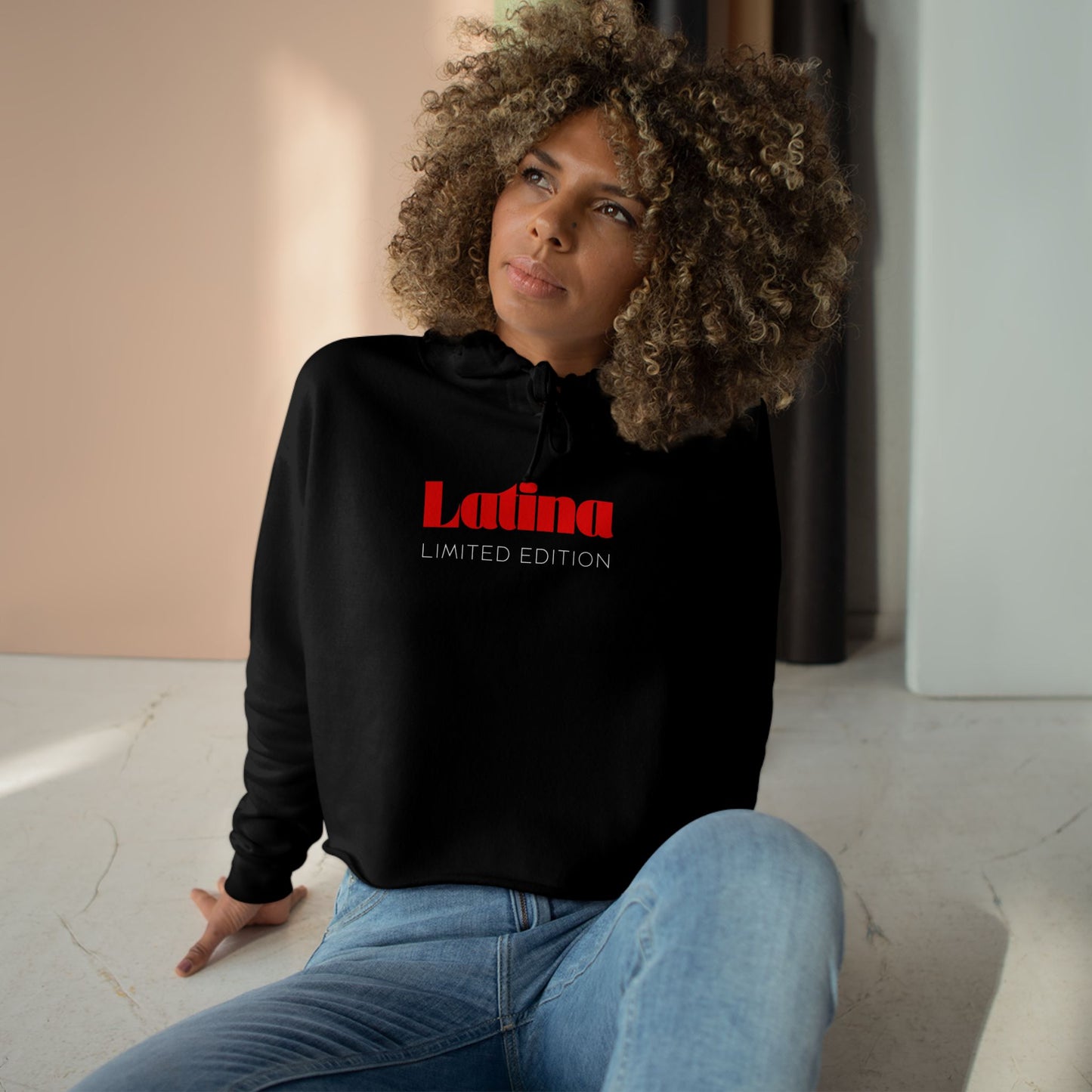 "Latina Limited Edition" Crop Hoodie
