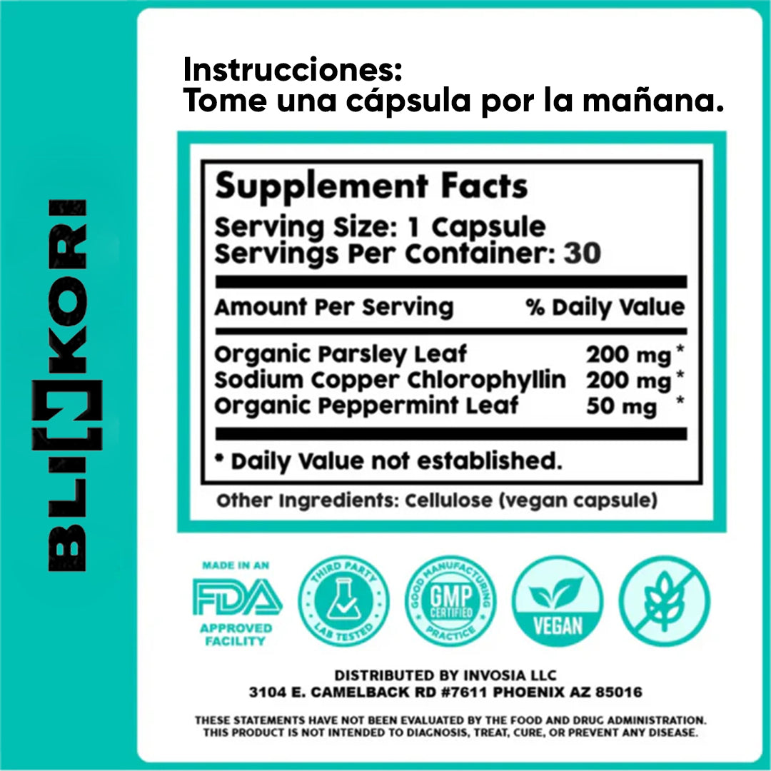 DEOS | Suplemento Desodorizante Corporal