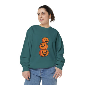 Triple Pumpkin Delight Women's Sweatshirt