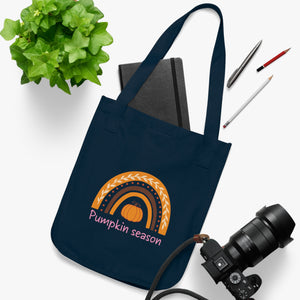 Pumpkin Season Organic Tote