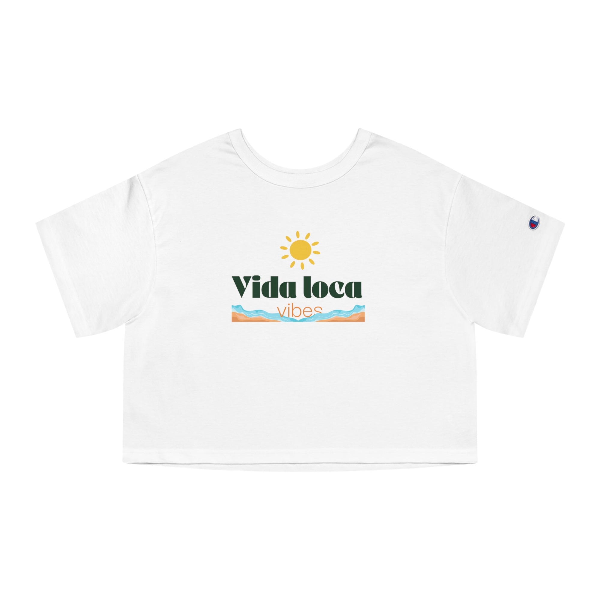 Camiseta corta Champion para mujer "Vida Loca"