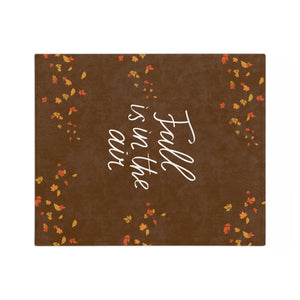 Fall is in the Air Fleece Blanket