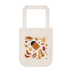 Cozy Autumn Vibes Organic Tote