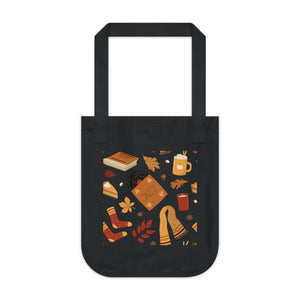 Cozy Autumn Vibes Organic Tote