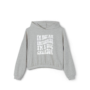 Women's Creator Chic Cinched Hoodie — "UGC Creator"