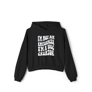 Women's Creator Chic Cinched Hoodie — "UGC Creator"