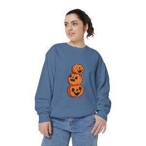 Triple Pumpkin Delight Women's Sweatshirt