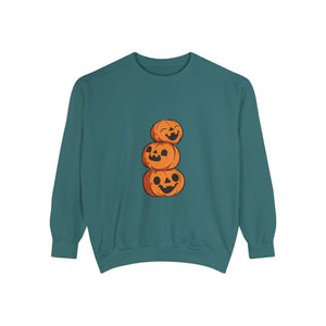 Triple Pumpkin Delight Women's Sweatshirt