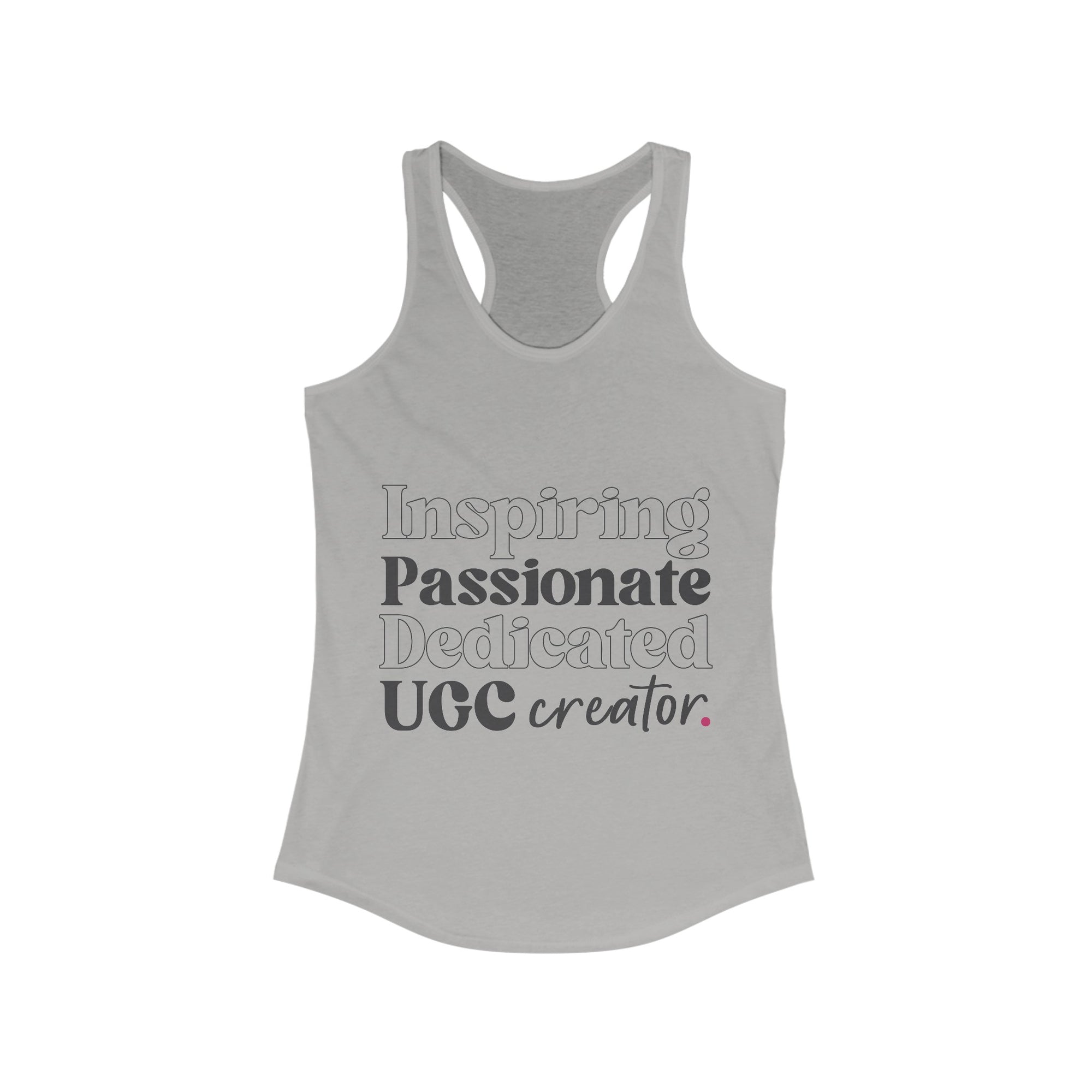 Women's Ideal Racerback Tank | Passionate