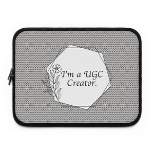 Funda para portátil Blossom I'm A UGC Creator 