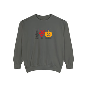 Peace Love Halloween Sweatshirt