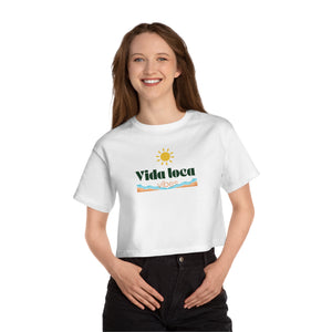 Champion Women's Cropped T-Shirt "Vida Loca"