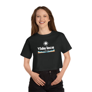 Champion Women's Cropped T-Shirt "Vida Loca"