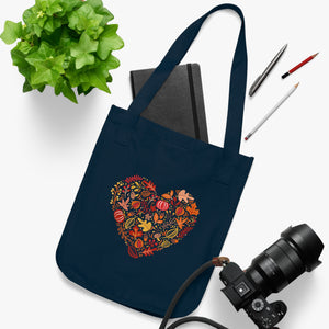 Bolso orgánico Corazón de Otoño