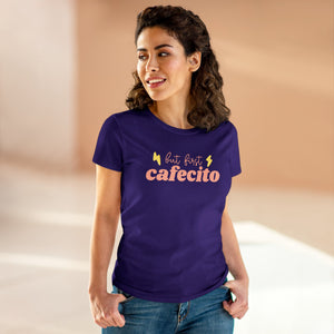 T-shirt - "But First - Cafecito"