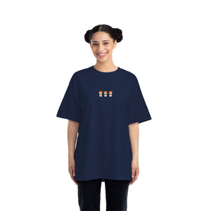 Camiseta de mujer de gran tamaño Coffee Trio