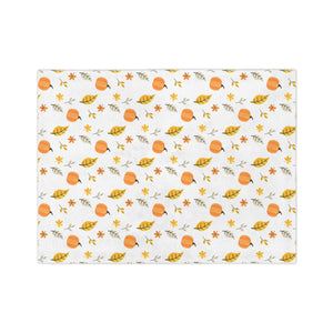 Pumpkin Harvest Fleece Blanket