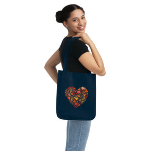 Heart of Autumn Organic Tote