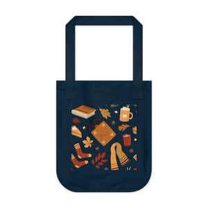 Cozy Autumn Vibes Organic Tote