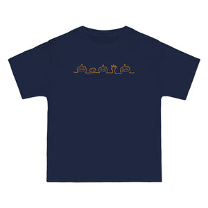 Camiseta minimalista Pumpkin Lineup