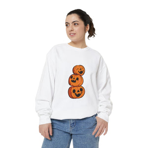 Triple Pumpkin Delight Women's Sweatshirt