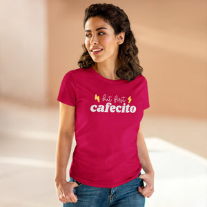 T-shirt - "But First - Cafecito"