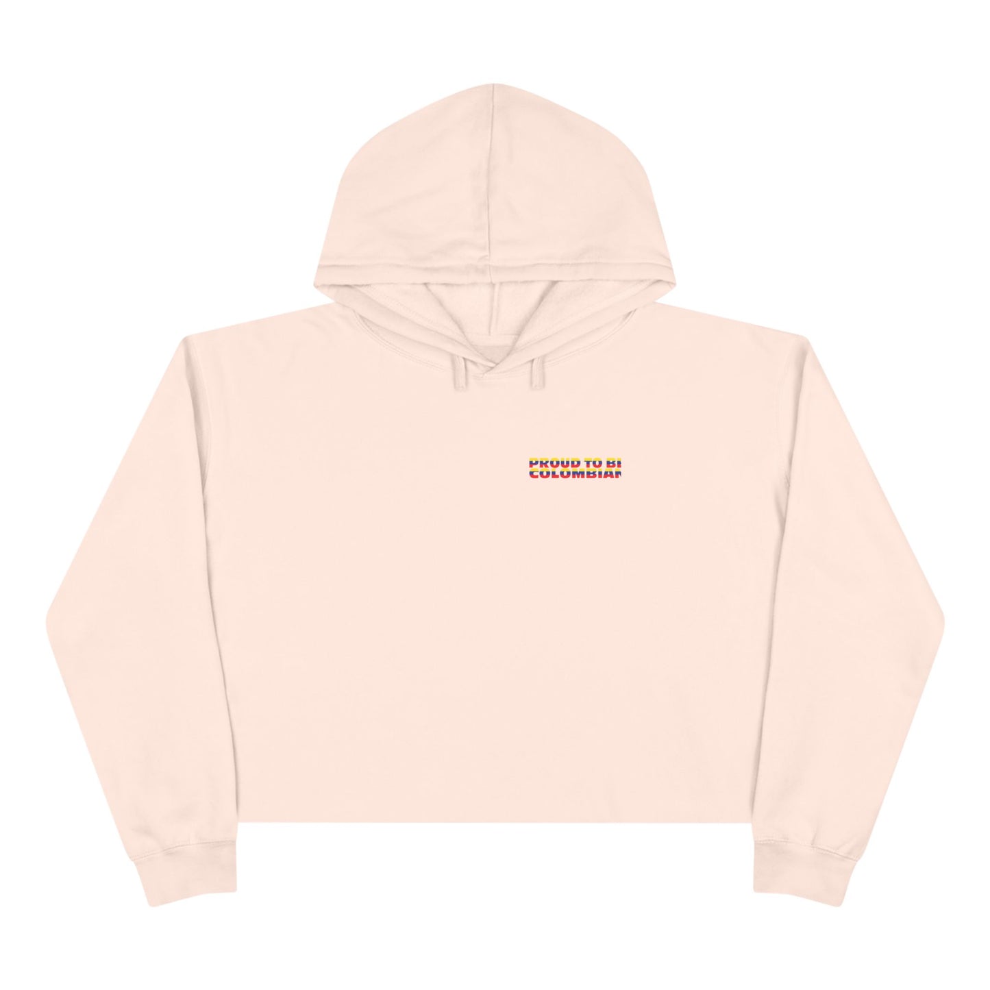 Cropped Hoodie — Colombian Pride Edition — LatinaVibe