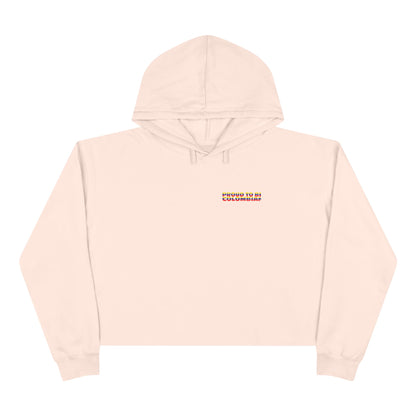 Cropped Hoodie — Colombian Pride Edition — LatinaVibe