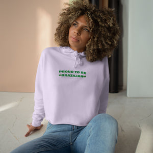 Cropped Hoodie — Brazilian Pride Edition — LatinaVibe