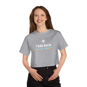 Camiseta corta Champion para mujer "Vida Loca"