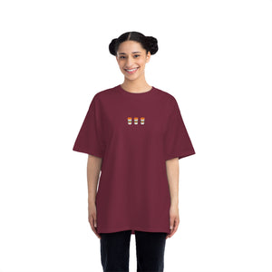 Camiseta de mujer de gran tamaño Coffee Trio