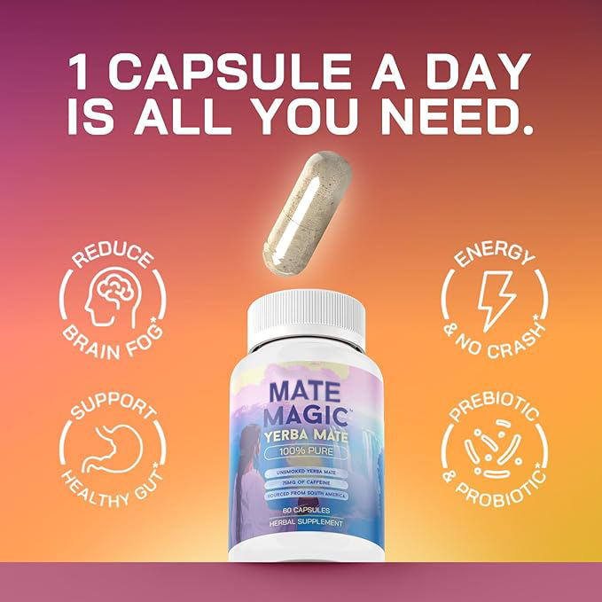 Yerba Mate Capsules 60pc