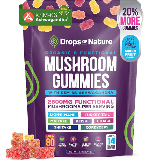 Nature Drops | Mushroom Gummies