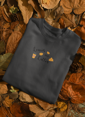 Sudadera Leaves &amp; Lattes 